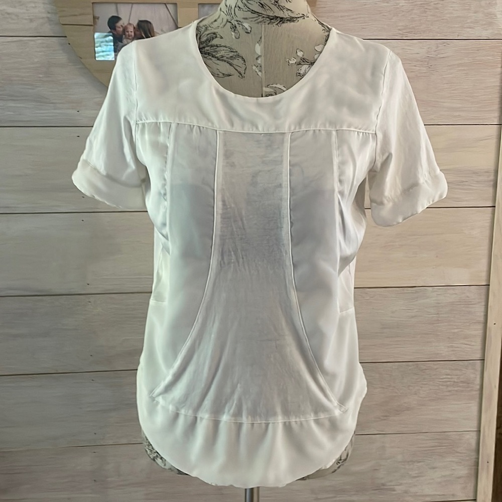 *j Crew Off White Top S